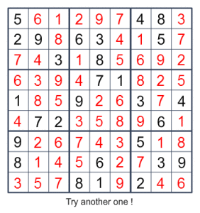 Sudoku-solution
